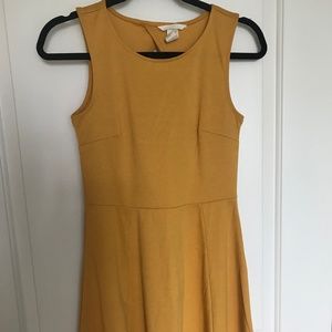 H&M Mustard Yellow Dress